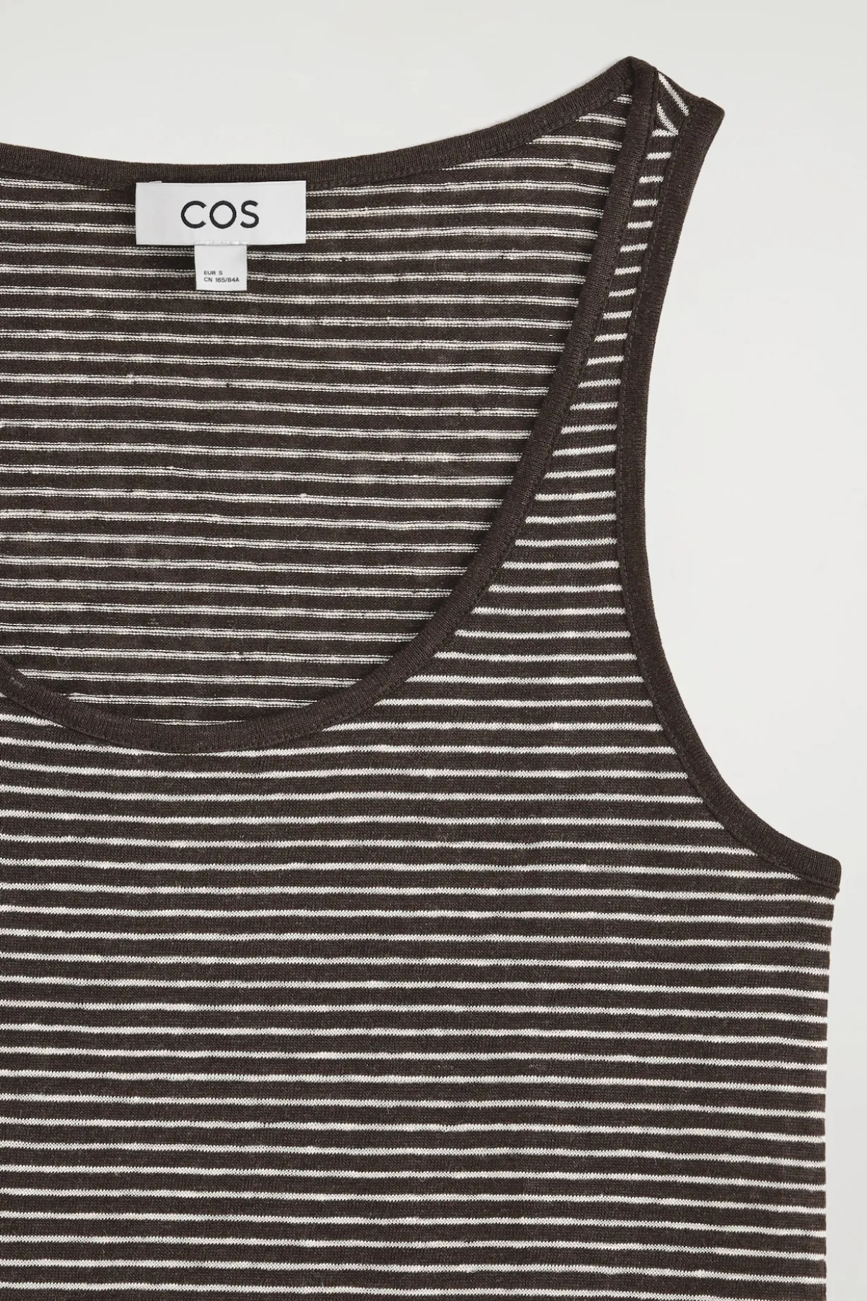 LINEN-JERSEY TANK TOP