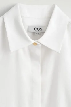 LONGLINE LINEN SHIRT