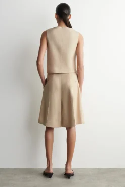 LONGLINE TAILORED SHORTS