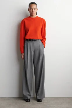 MERINO WOOL CREW-NECK SWEATER