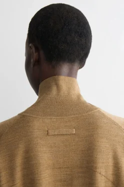 MERINO WOOL ROLL-NECK SWEATER
