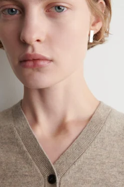 MERINO WOOL V-NECK CARDIGAN