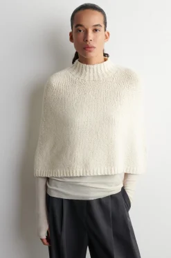 MERINO-CASHMERE CAPE