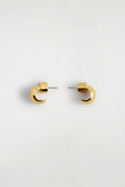 MINI HALF-HOOP EARRINGS