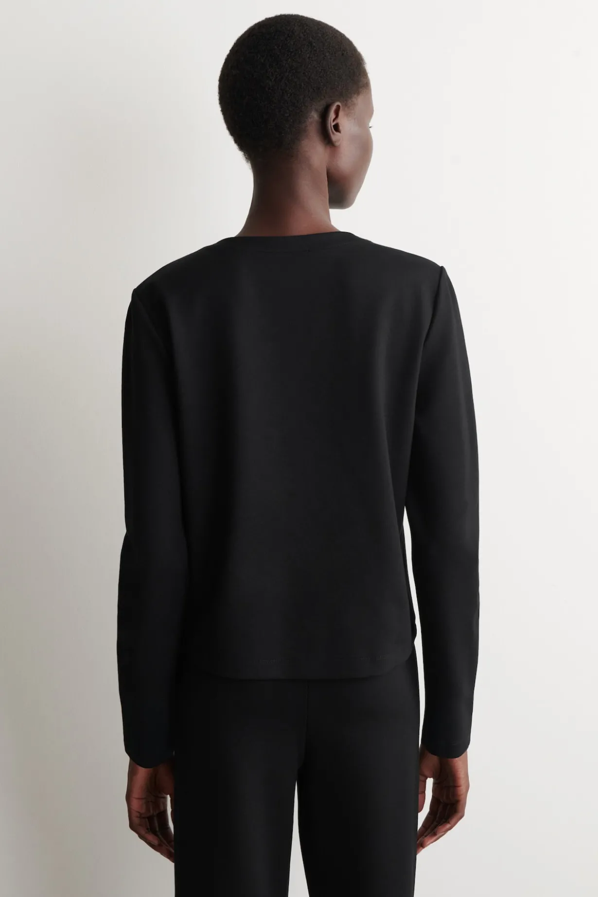 MINIMAL JERSEY CARDIGAN