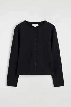 MINIMAL JERSEY CARDIGAN