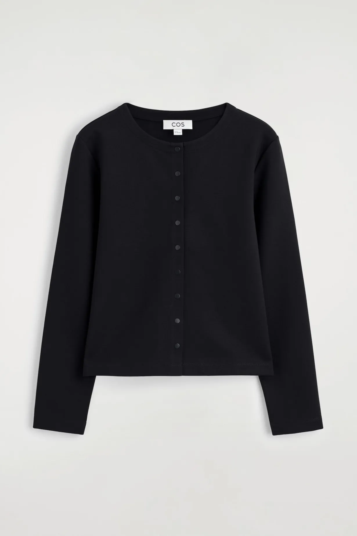 MINIMAL JERSEY CARDIGAN