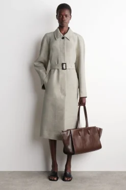 MONUMENT TOTE BAG - LEATHER