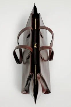 MONUMENT TOTE BAG - LEATHER