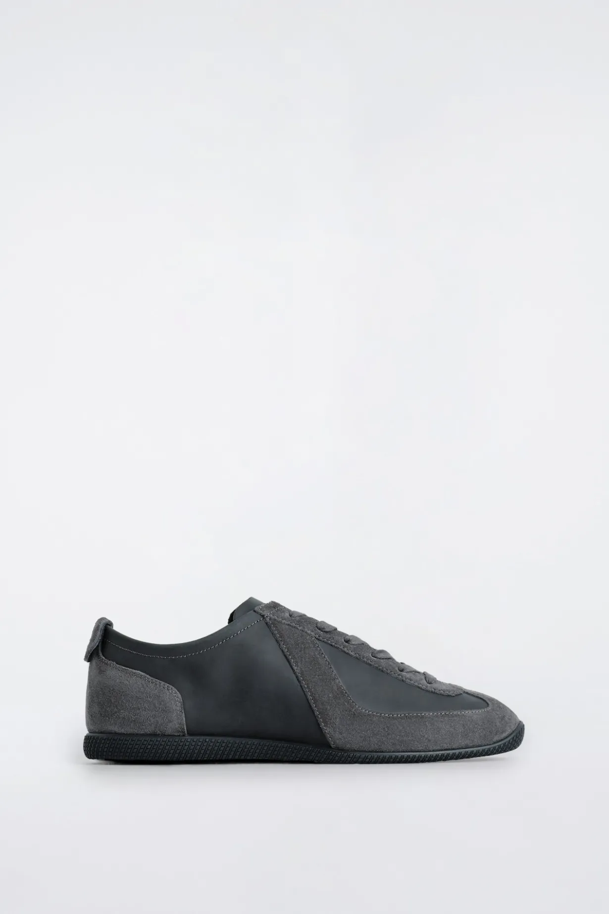NUBUCK AND SUEDE SNEAKERS