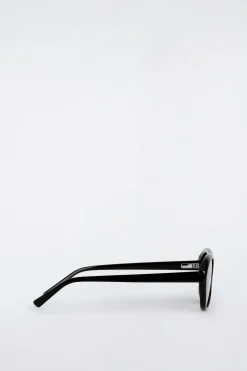 OVAL-FRAME SUNGLASSES