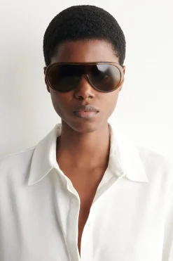 OVERSIZED AVIATOR SUNGLASSES