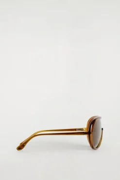 OVERSIZED AVIATOR SUNGLASSES