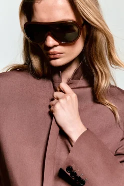 OVERSIZED AVIATOR SUNGLASSES