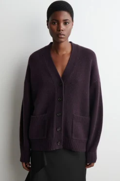 OVERSIZED MERINO WOOL CARDIGAN