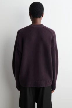 OVERSIZED MERINO WOOL CARDIGAN