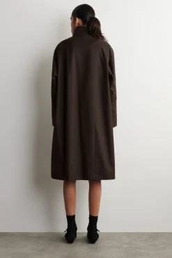 OVERSIZED mock-NECK COAT