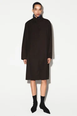OVERSIZED mock-NECK COAT