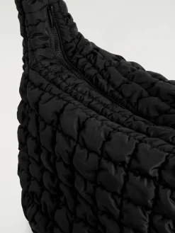 OVERSIZED QUILTED CROSSBODY BAG