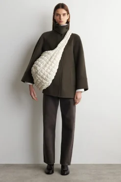 OVERSIZED QUILTED CROSSBODY BAG