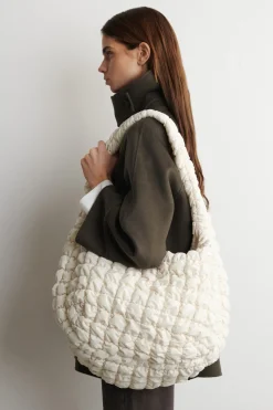 OVERSIZED QUILTED CROSSBODY BAG