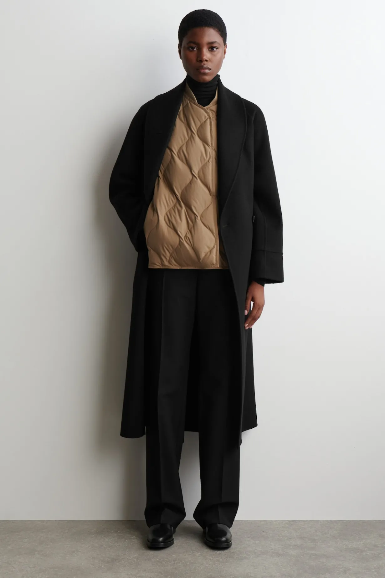 OVERSIZED QUILTED DOWN GILET