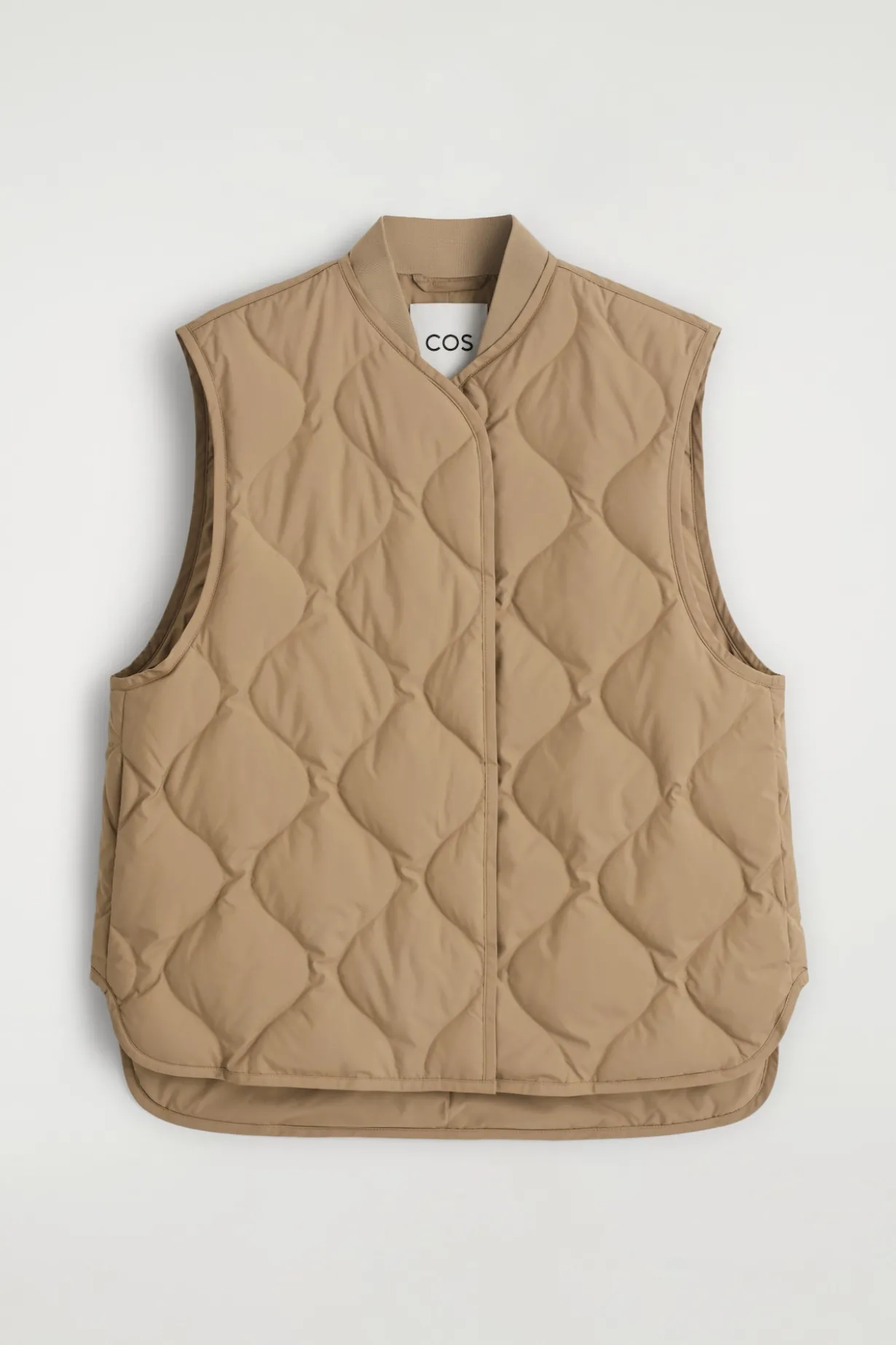 OVERSIZED QUILTED DOWN GILET