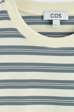 OVERSIZED STRIPED COTTON T-SHIRT