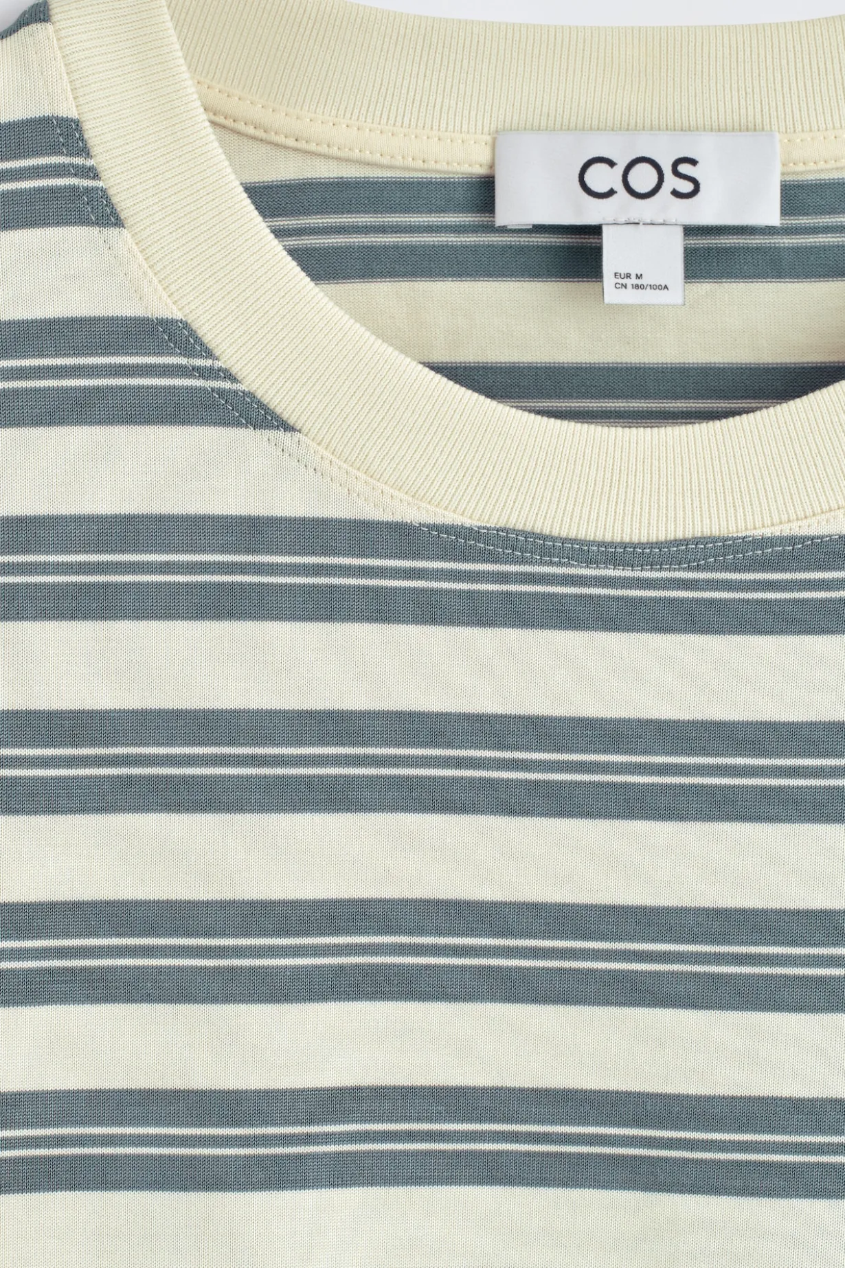OVERSIZED STRIPED COTTON T-SHIRT