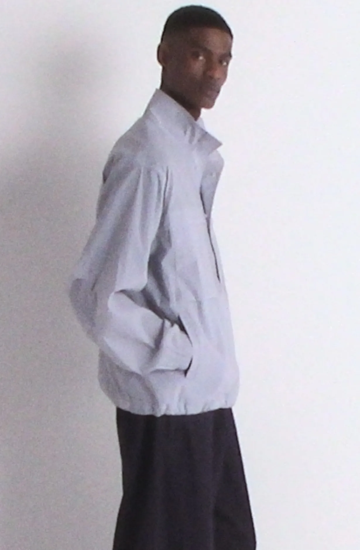 OVERSIZED WATER-RESISTANT ANORAK JACKET