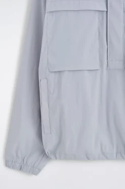 OVERSIZED WATER-RESISTANT ANORAK JACKET
