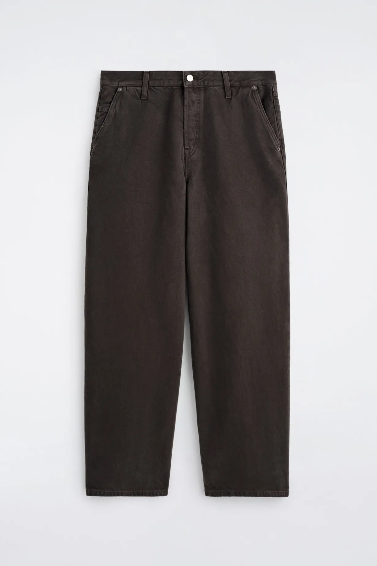 OVERSIZED WIDE-LEG DENIM PANTS