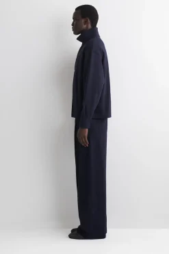 OVERSIZED WIDE-LEG JERSEY PANTS