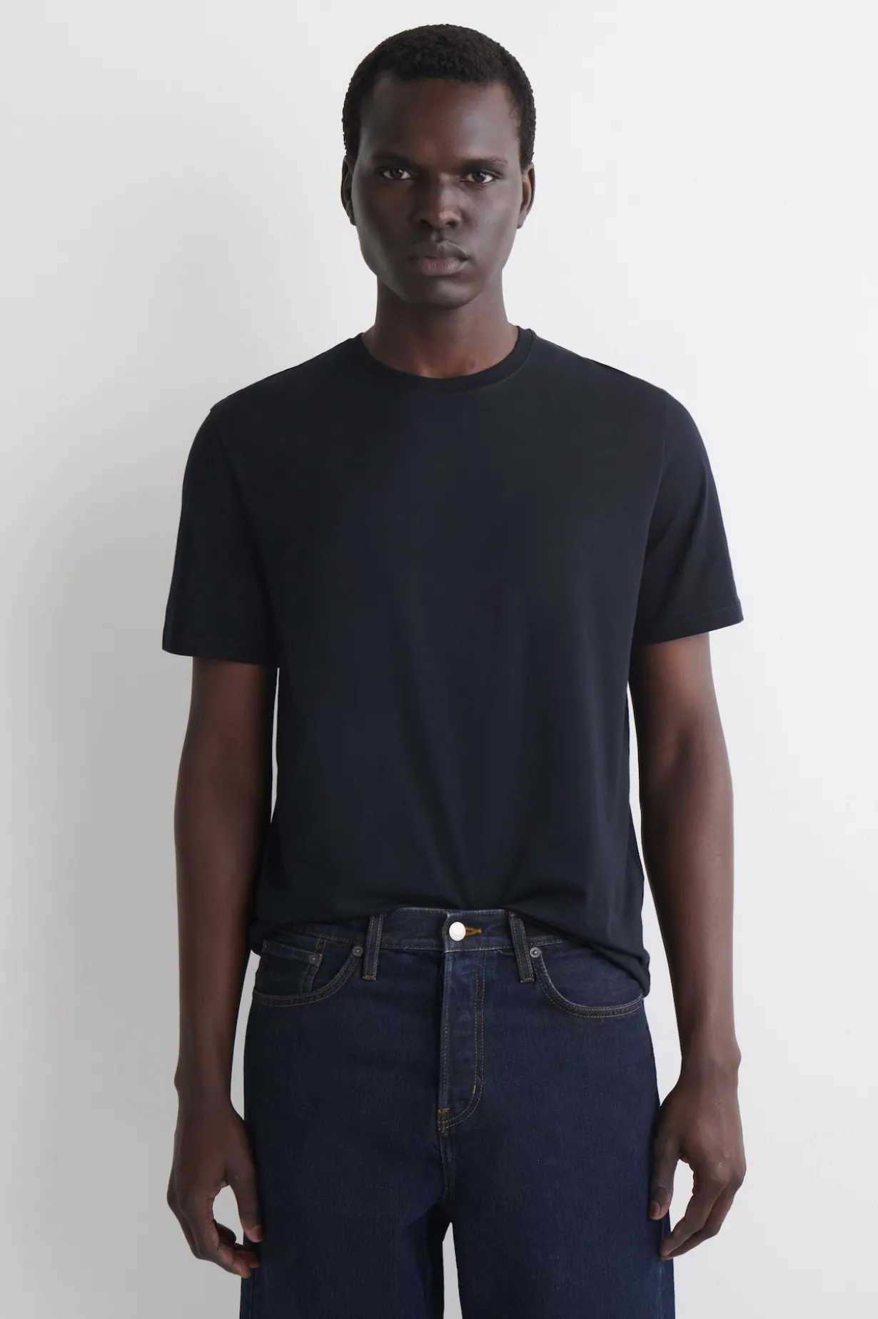 3-PACK COTTON CREW-NECK T-SHIRTS