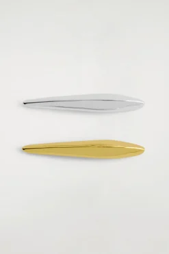 2-PACK DOMED HAIR SLIDES