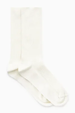 2-PACK RIBBED SOCKS