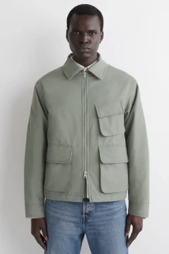PADDED NYLON UTILITY JACKET
