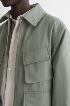 PADDED NYLON UTILITY JACKET