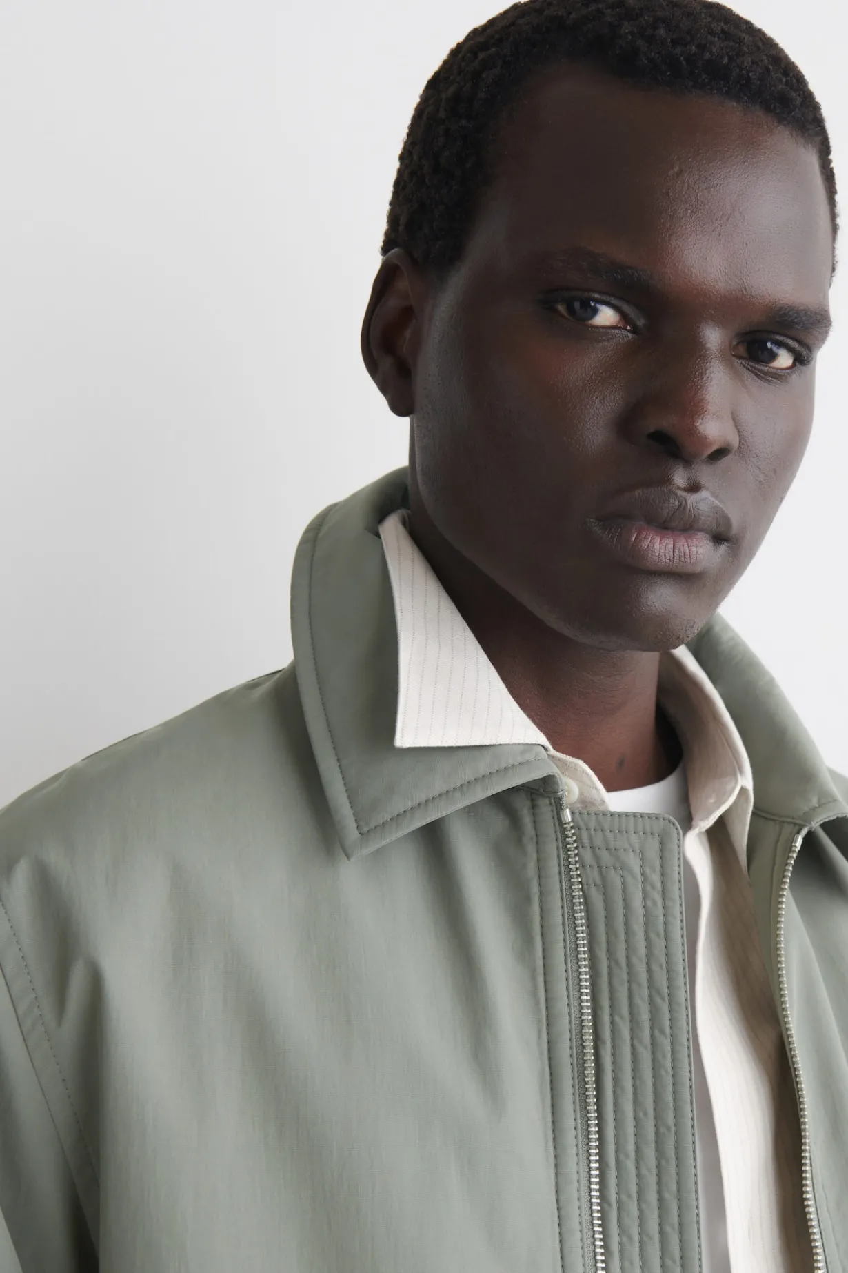 PADDED NYLON UTILITY JACKET