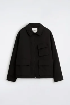 PADDED NYLON UTILITY JACKET