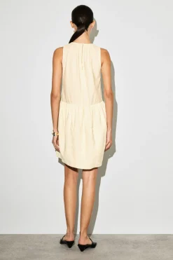 PANELED MINI DRESS