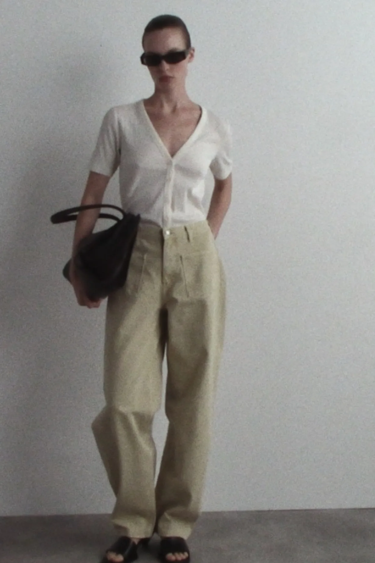 PATCH-POCKET STRAIGHT-LEG JEANS