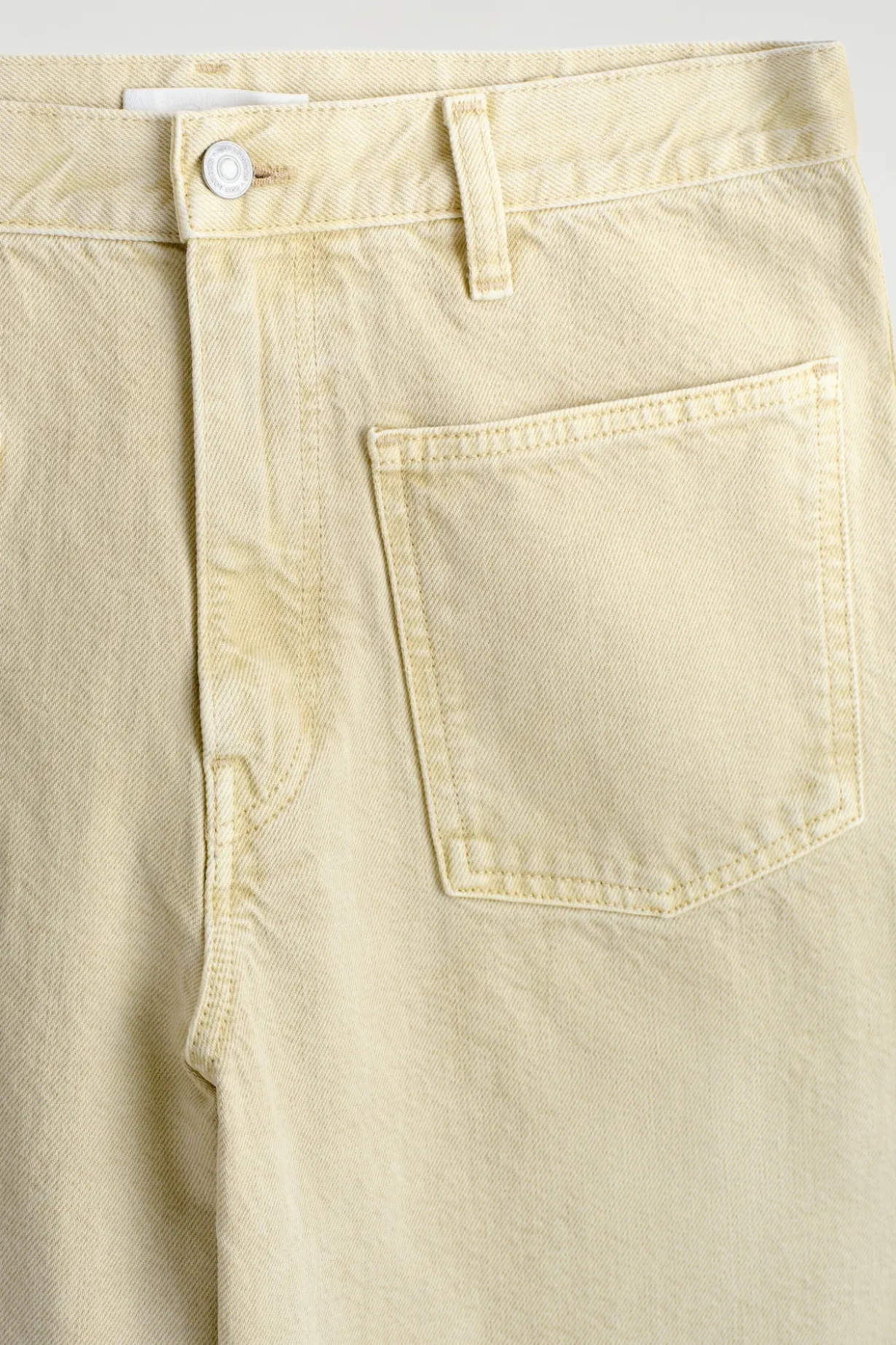 PATCH-POCKET STRAIGHT-LEG JEANS