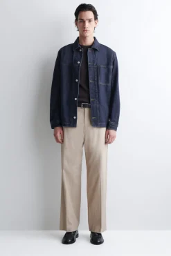 POLISHED-LEATHER LOAFERS