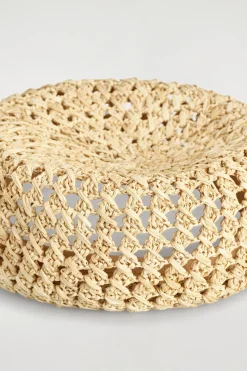 RAFFIA BERET