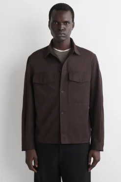 RELAXED COTTON OVERSHIRT