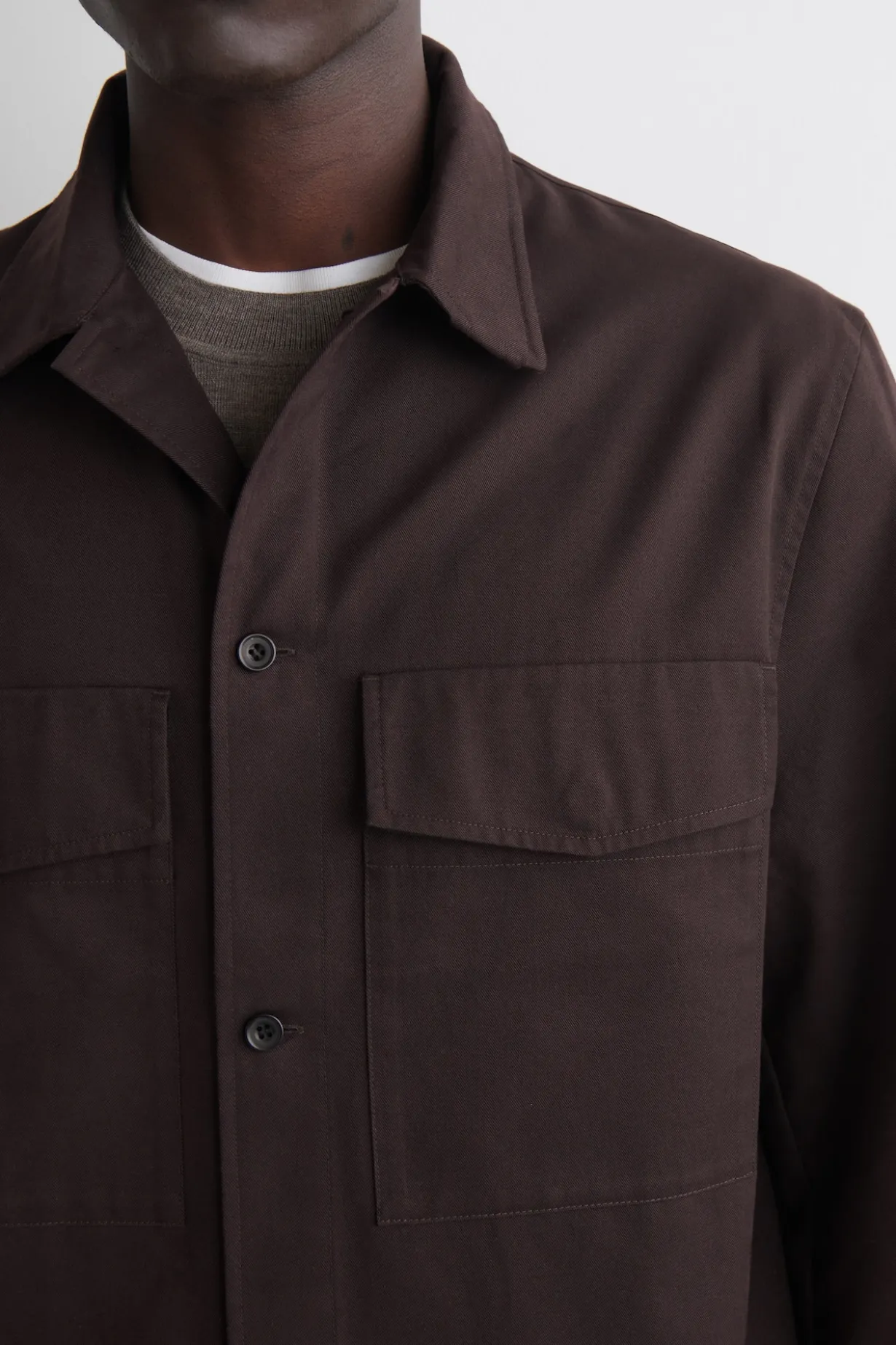 RELAXED COTTON OVERSHIRT