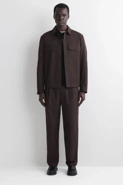 RELAXED COTTON OVERSHIRT