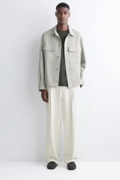 RELAXED COTTON OVERSHIRT