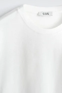 RELAXED COTTON-LINEN T-SHIRT